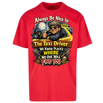 Taxi Driver Oversized T Shirt