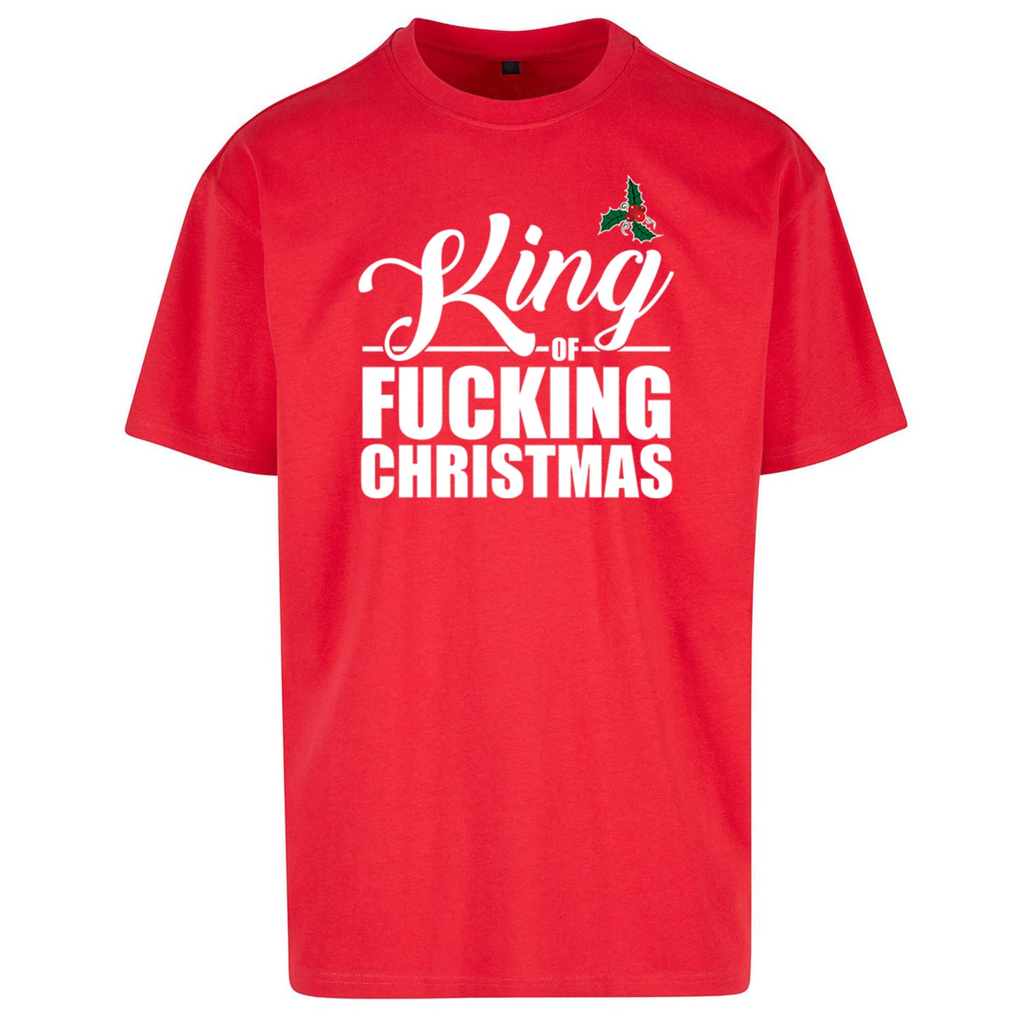 Naughty Christmas Oversized T Shirt