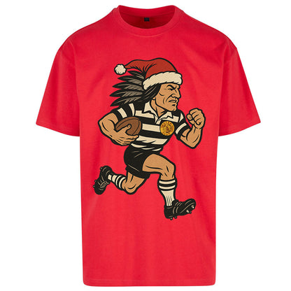 Newcastle Falcons Christmas Oversized T Shirt