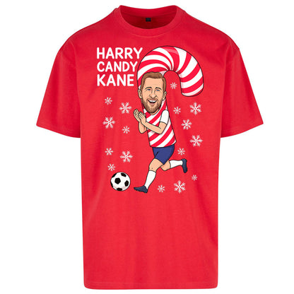 Harry Kane Christmas Oversized T Shirt