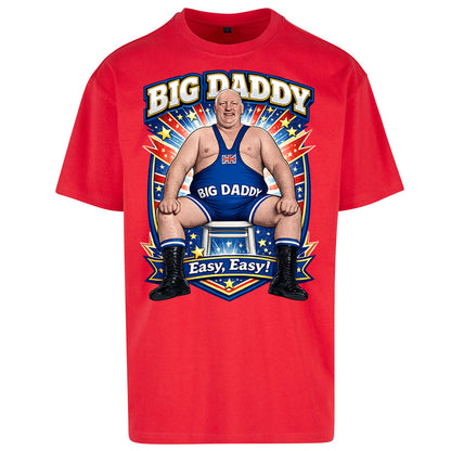 Big Daddy UK Wrestling Oversized T Shirt