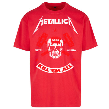 Metallica Seek Destroy Oversized T Shirt