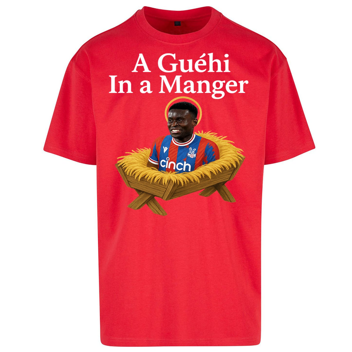Crystal Palace FC Christmas Oversized T Shirt