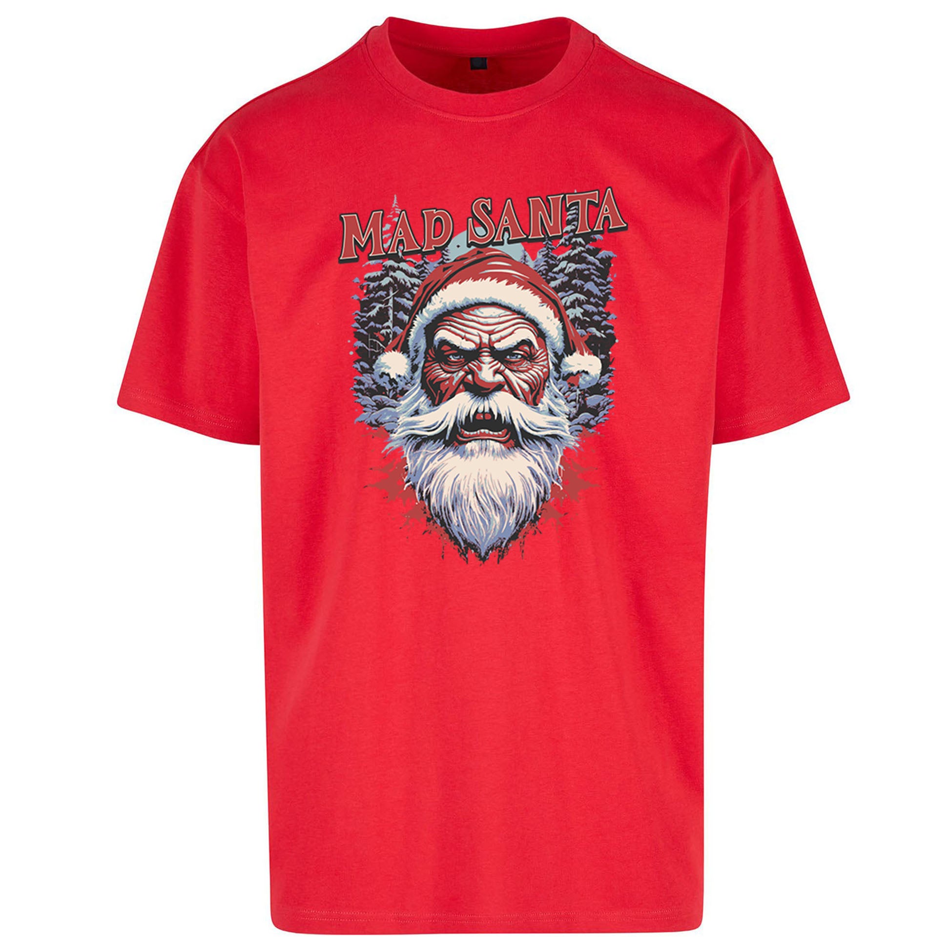 Mad Santa Oversized T Shirt