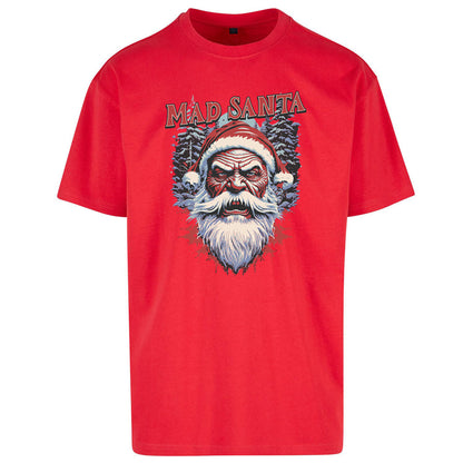 Mad Santa Oversized T Shirt