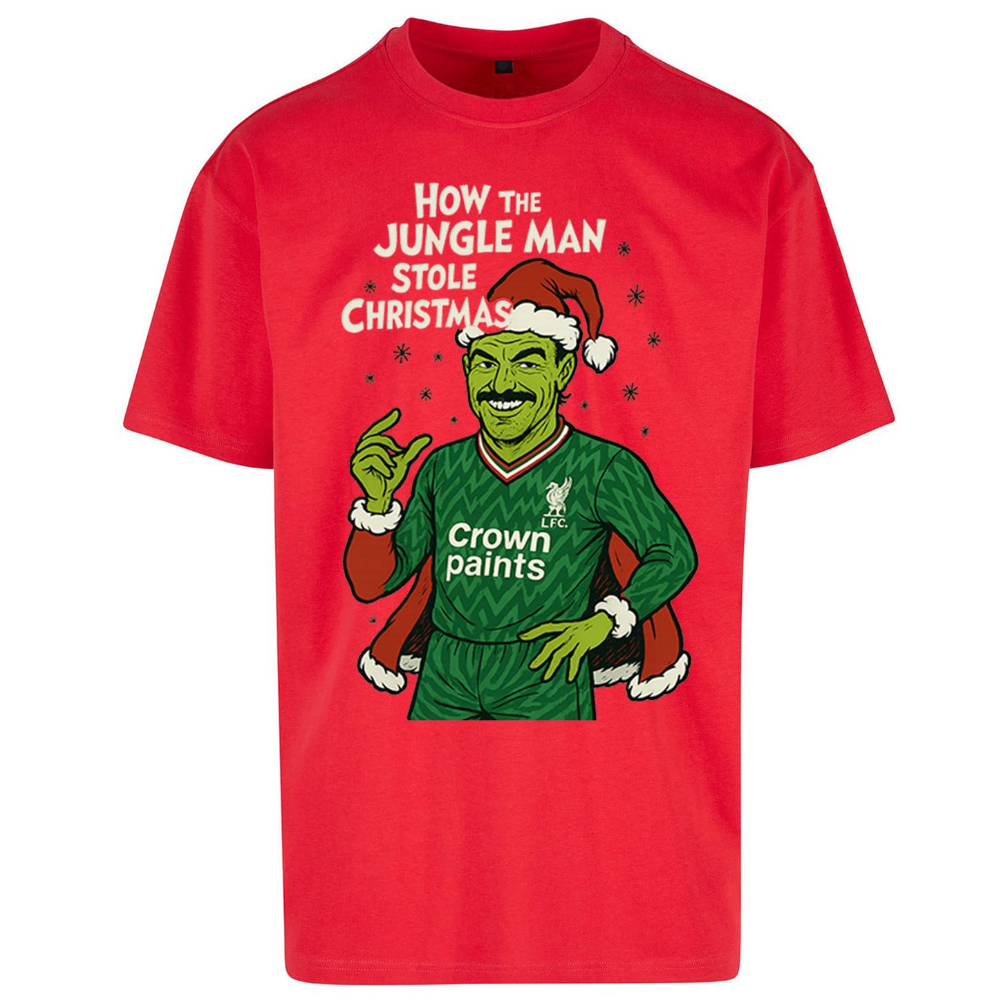 Liverpool Xmas Oversized T Shirt