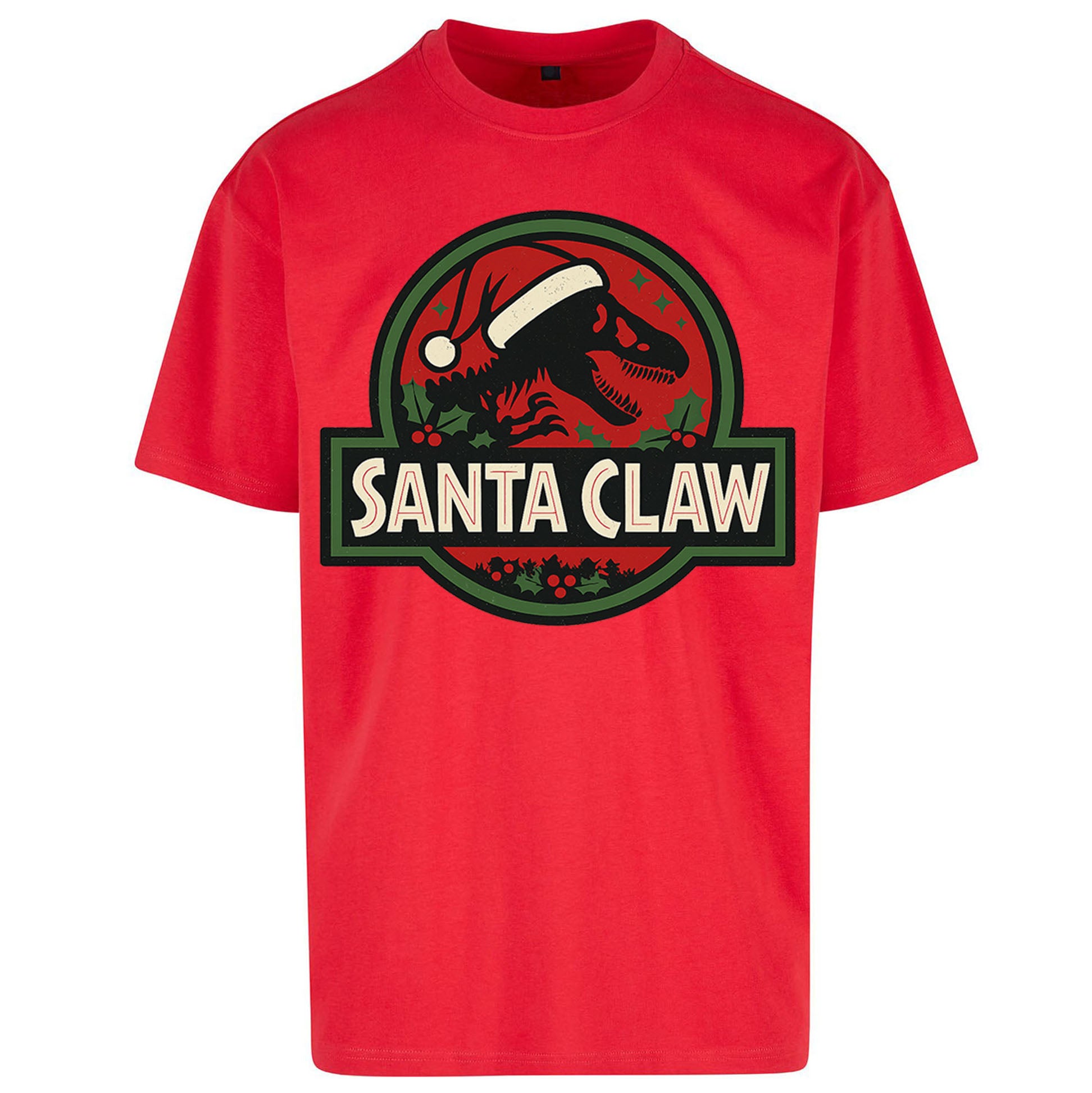 Jurassic Park Christmas Oversized T Shirt