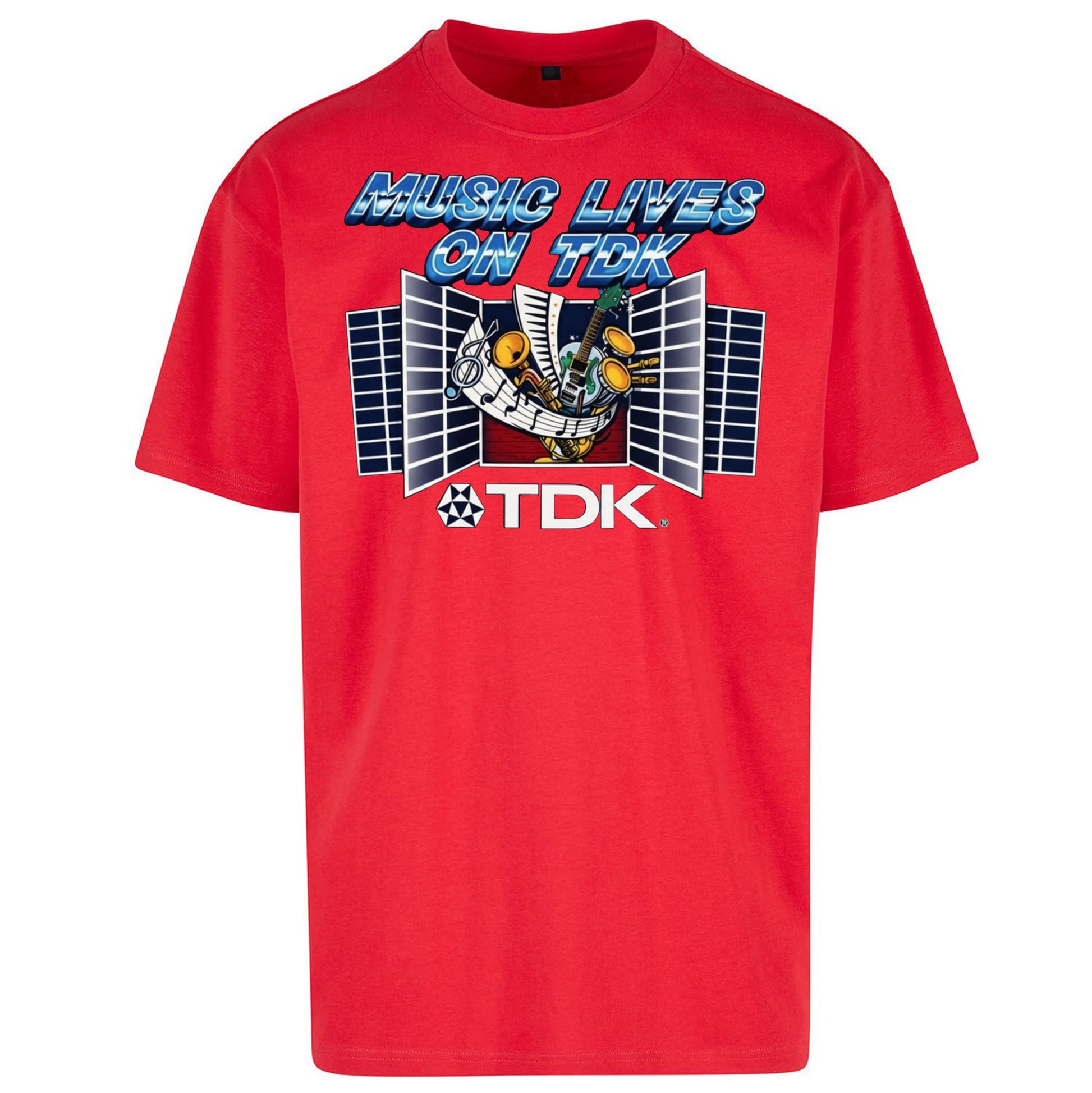 TDK Music Oversized T Shirt
