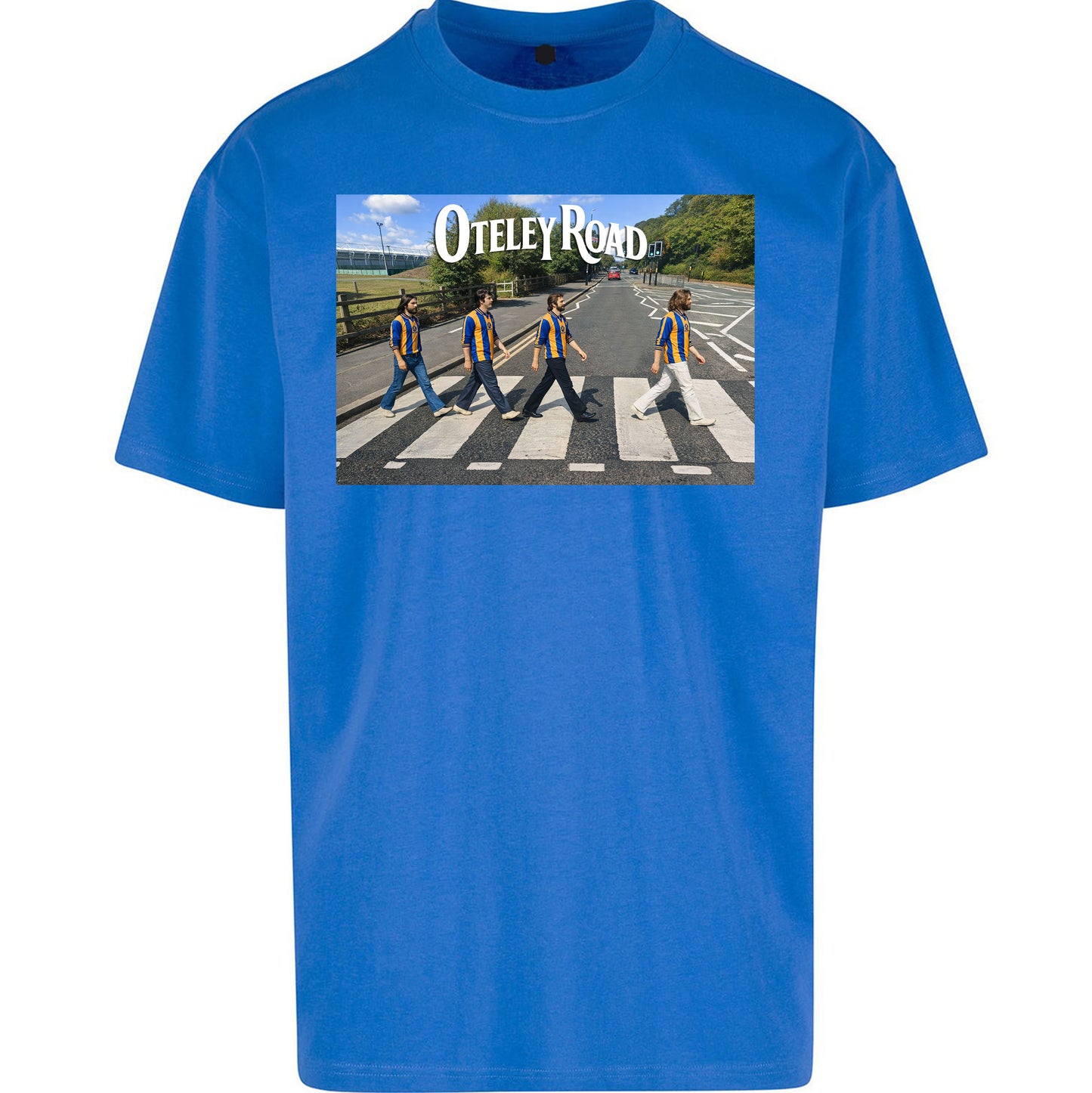 Shrewsbury Town Beatles Parody Oversized T Shirt | Buy Otleley Road Clothes