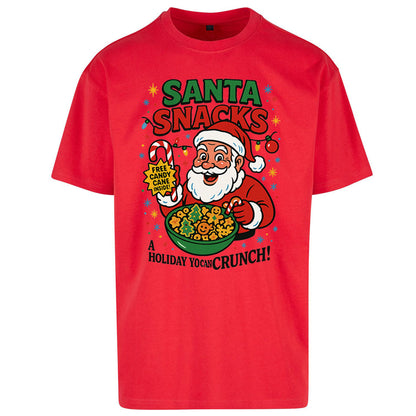 Santa Crunch Oversized T Shirt