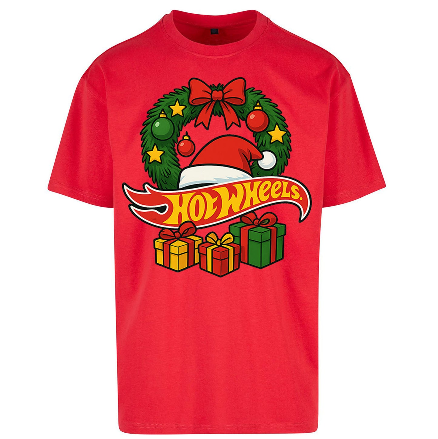 Hotwheels Christmas Oversized T Shirt