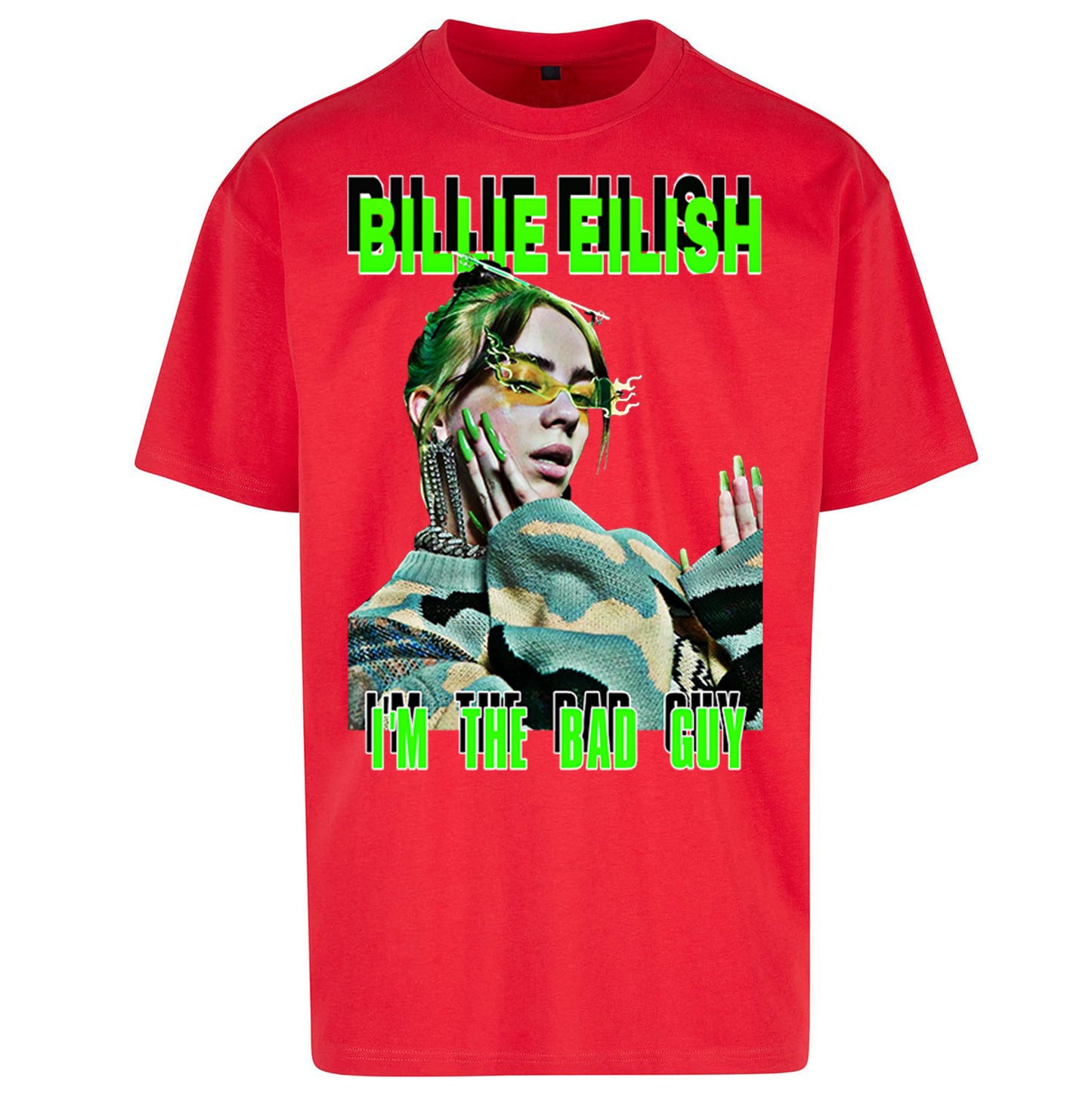 Billie Eilish Singer Oversized T Shirt