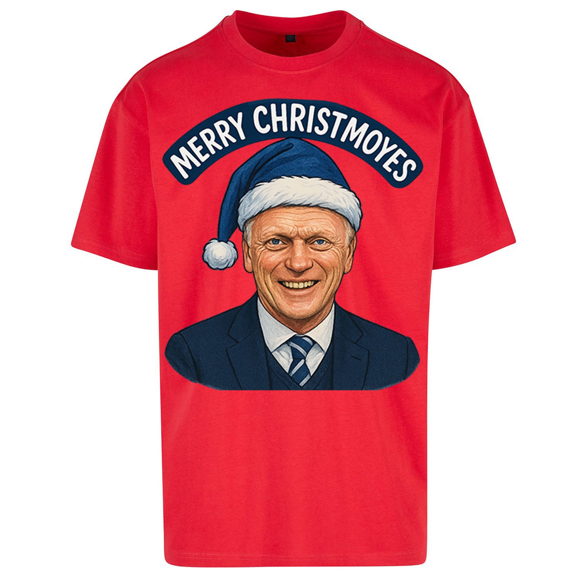 Everton Christmas Oversized T Shirt 