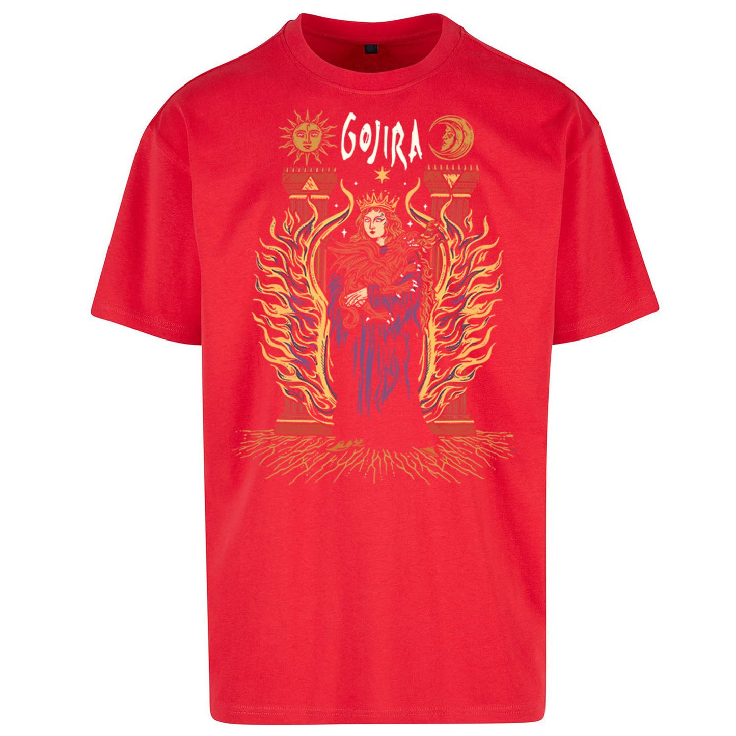 Gojira Rock Band Oversized T Shirt