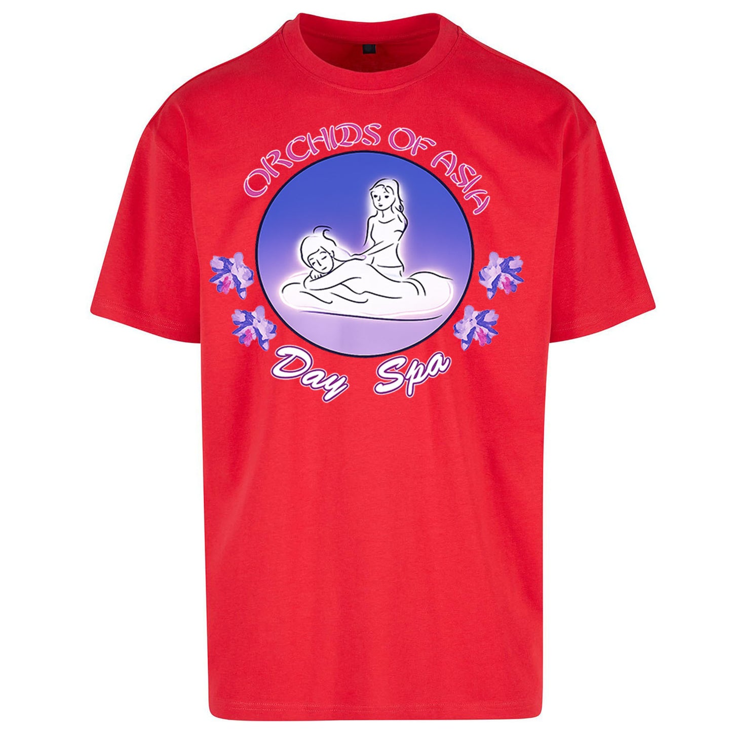 Orchids of Asia Day Spa Oversized T Shirt 