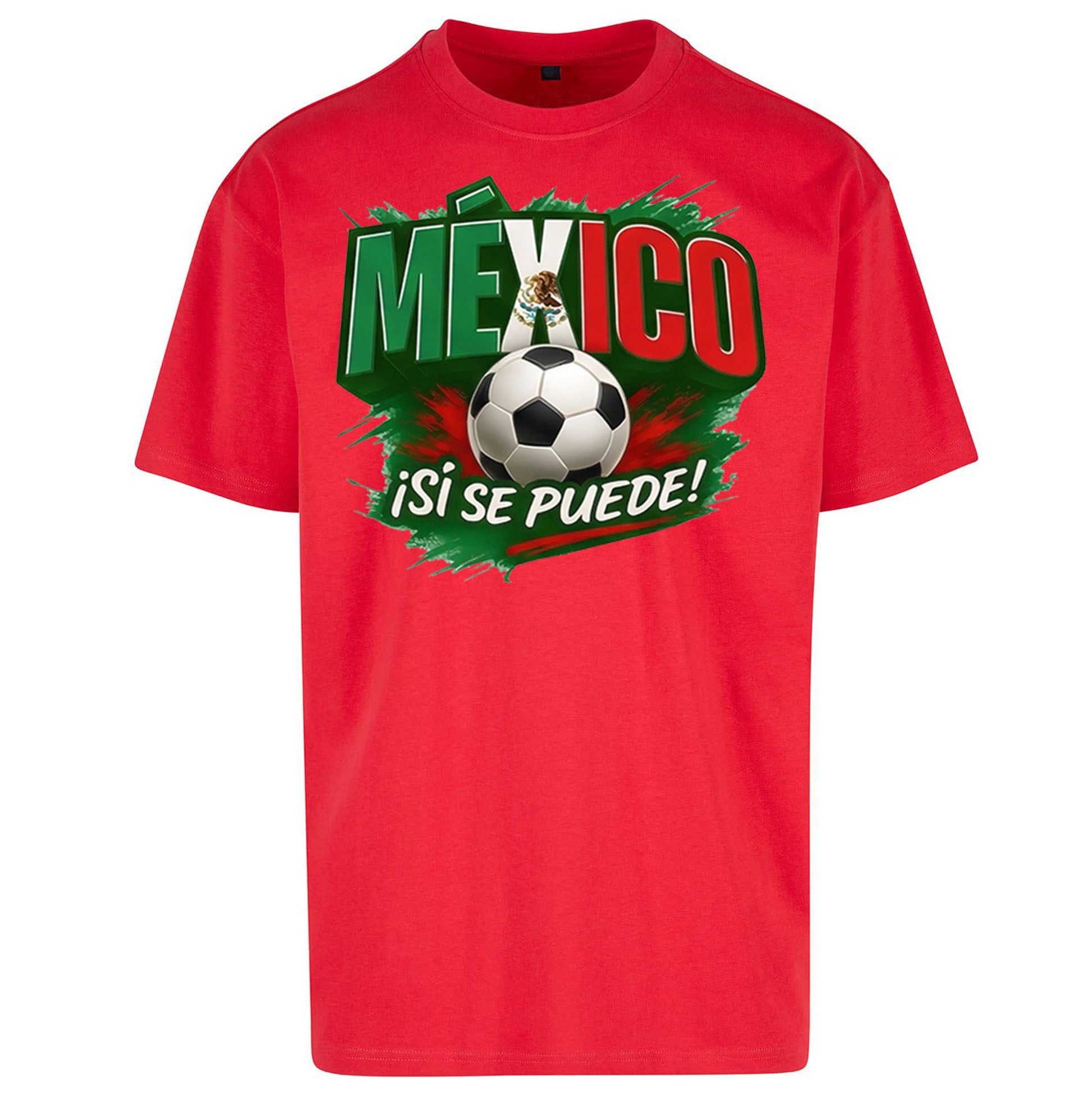 Mexico Retro World Cup Oversized T Shirt