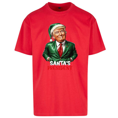 Donald Trump Christmas Oversized T Shirt