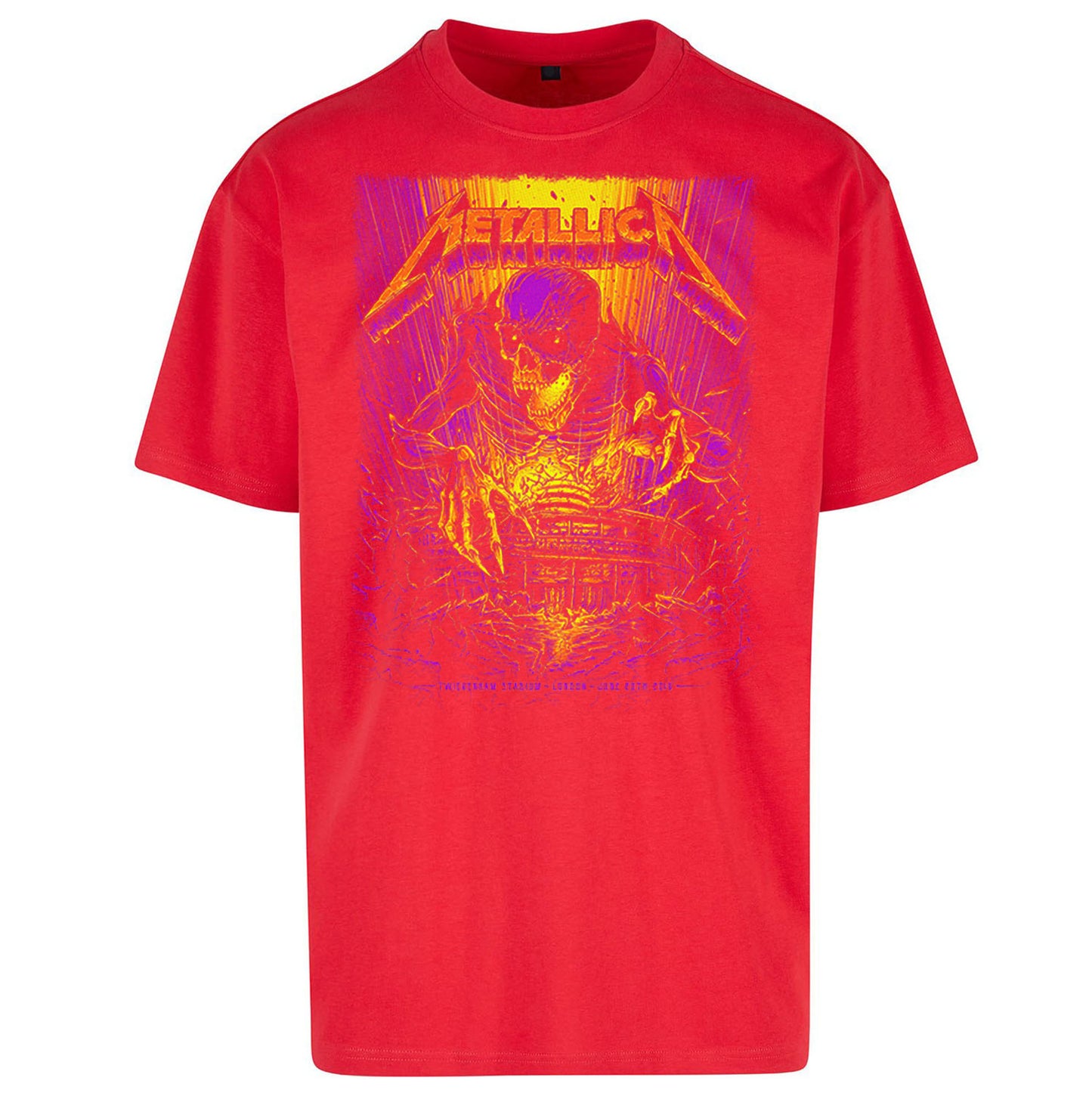 Metallica Twickenham Stadium Oversized T Shirt