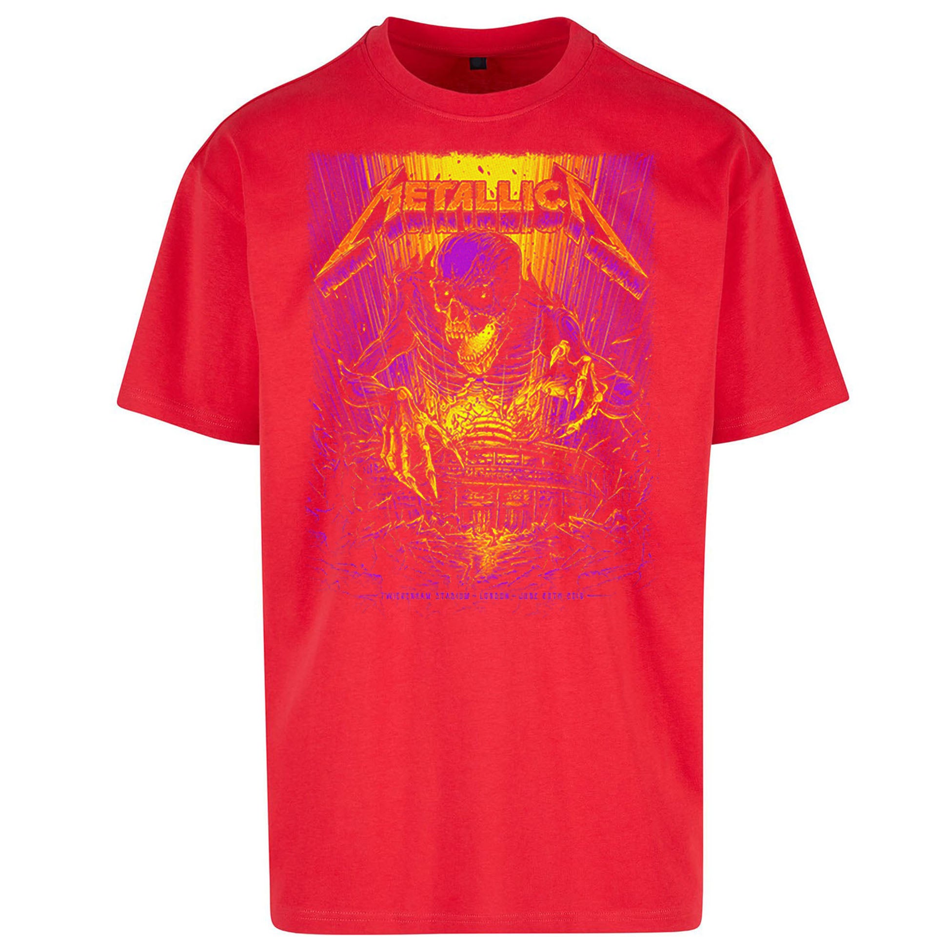 Metallica Twickenham Stadium Oversized T Shirt