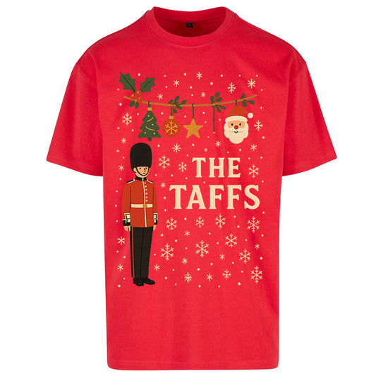 The Taffs Welsh Guards Christmas - Oversized T Shirt