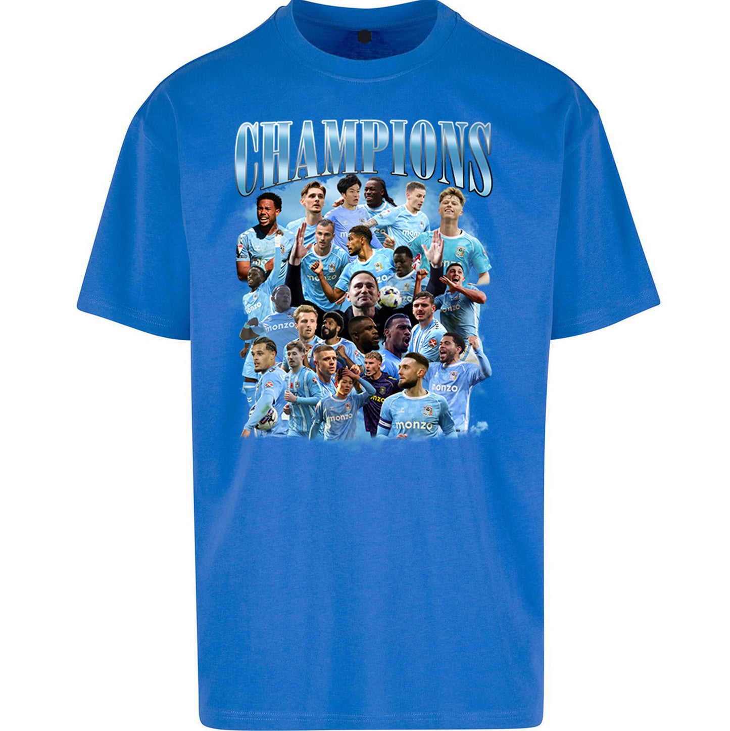 Coventry City Football Oversized T Shirt