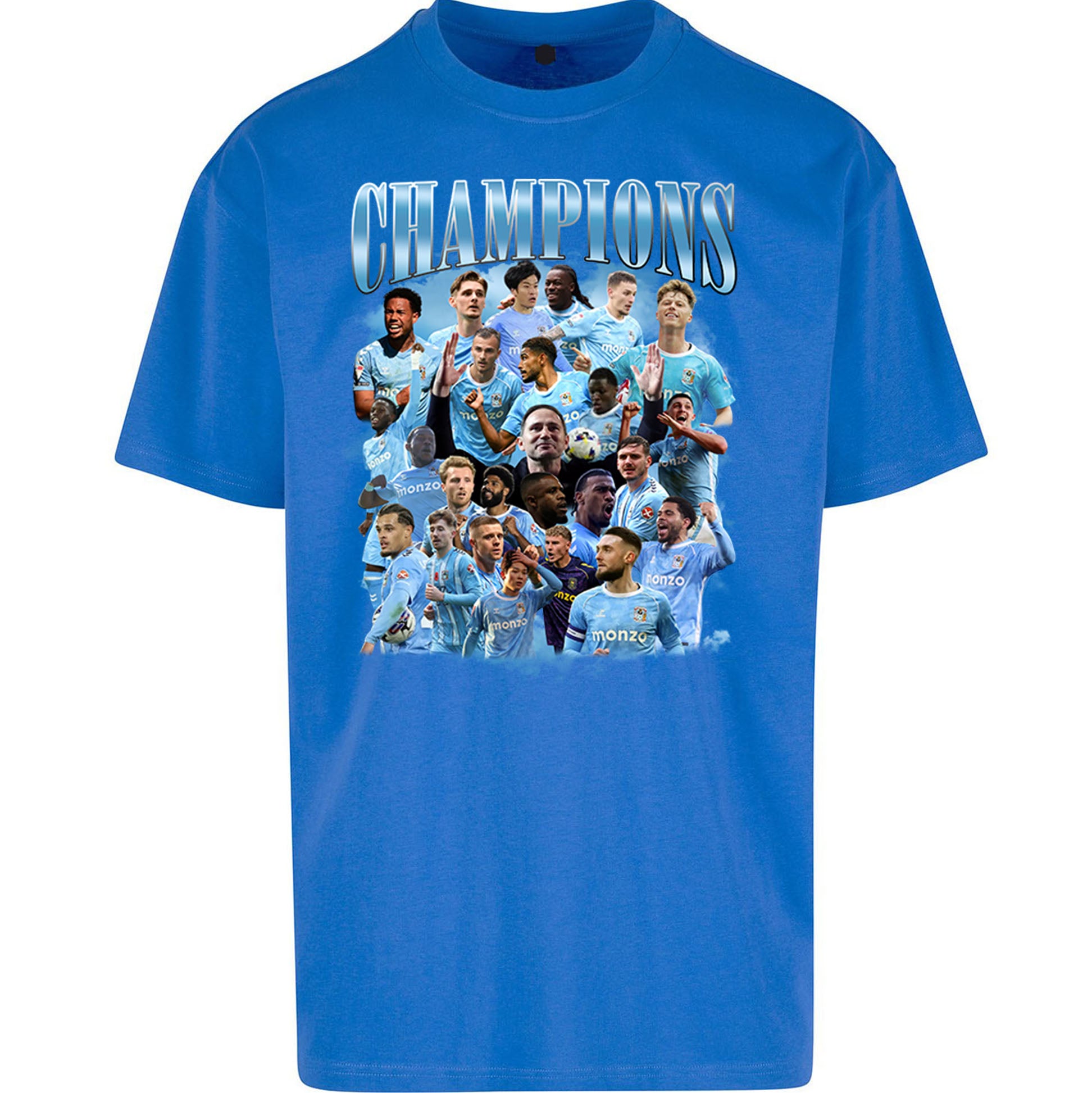 Coventry City Football Oversized T Shirt