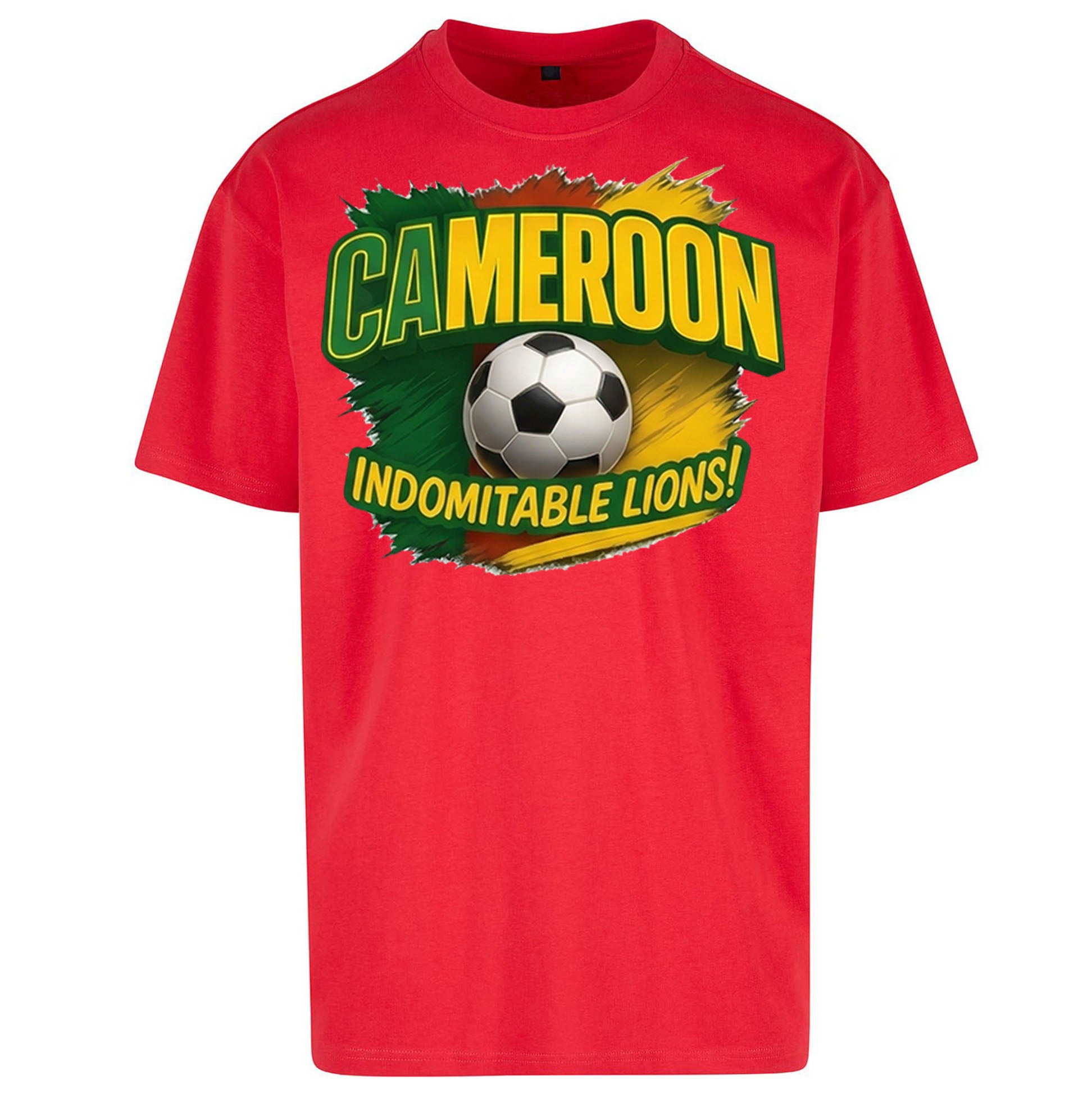 Cameroon Retro World Cup Oversized T Shirt