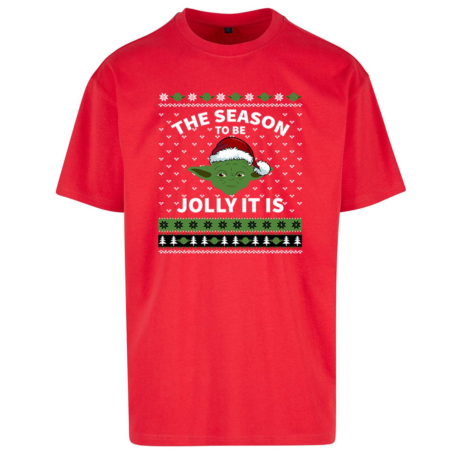 Yoda Christmas Oversized T Shirt