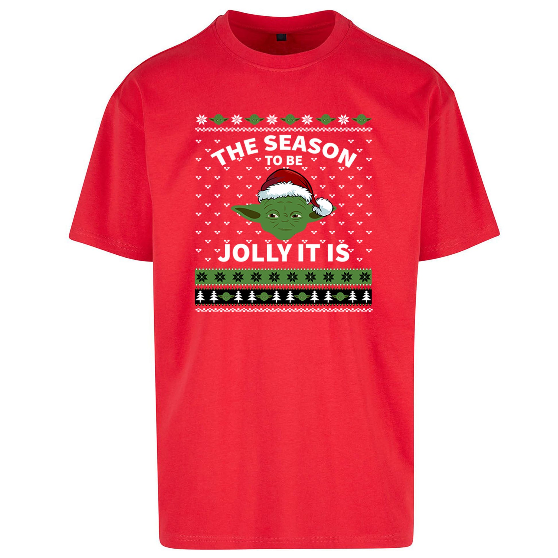 Yoda Christmas Oversized T Shirt