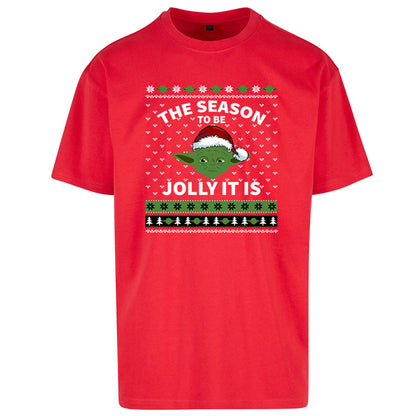 Yoda Christmas Oversized T Shirt