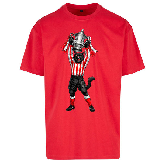 Sunderland FA Cup Winners 1972-1973 Oversized T Shirt