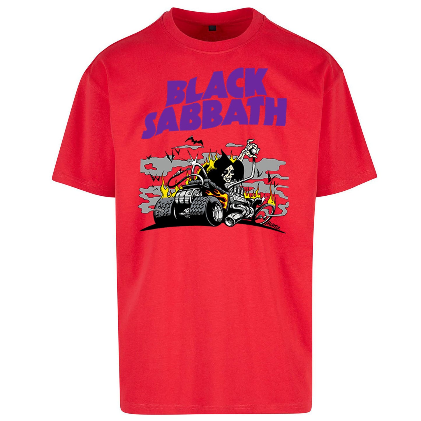 Black Sabbath Skellington Oversized T Shirt