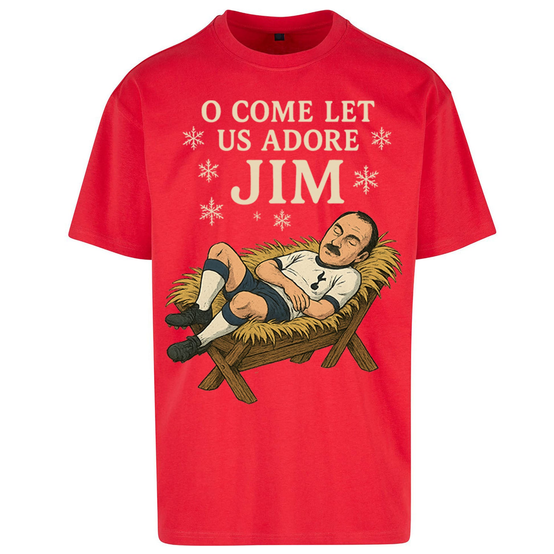 Spurs Christmas Oversized T Shirt 
