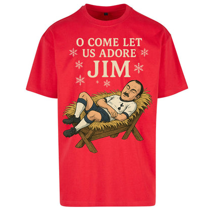 Spurs Christmas Oversized T Shirt 