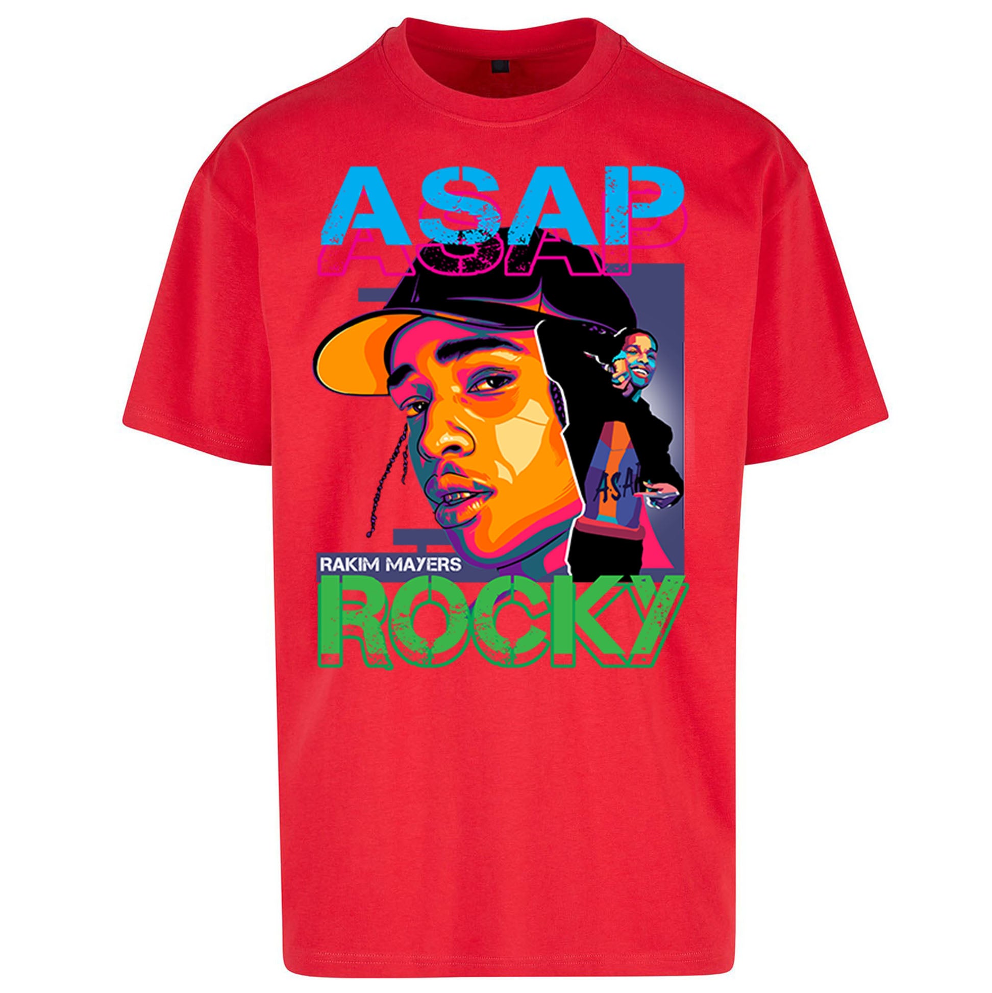 ASAP Rocky Rakim Mayers Oversized T Shirt