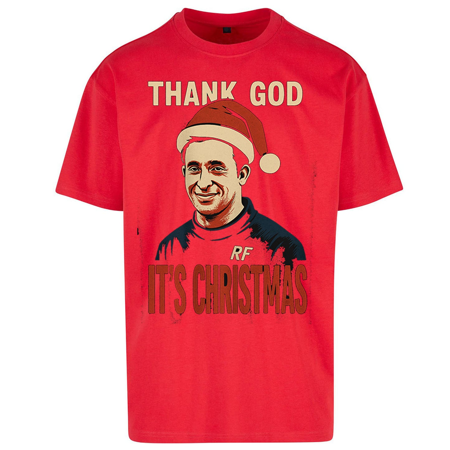 Robbie Fowler Christmas Oversized T Shirt