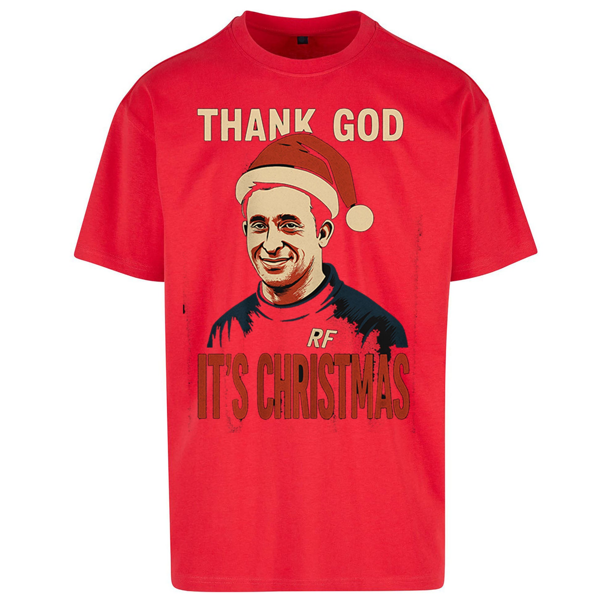 Robbie Fowler Christmas Oversized T Shirt