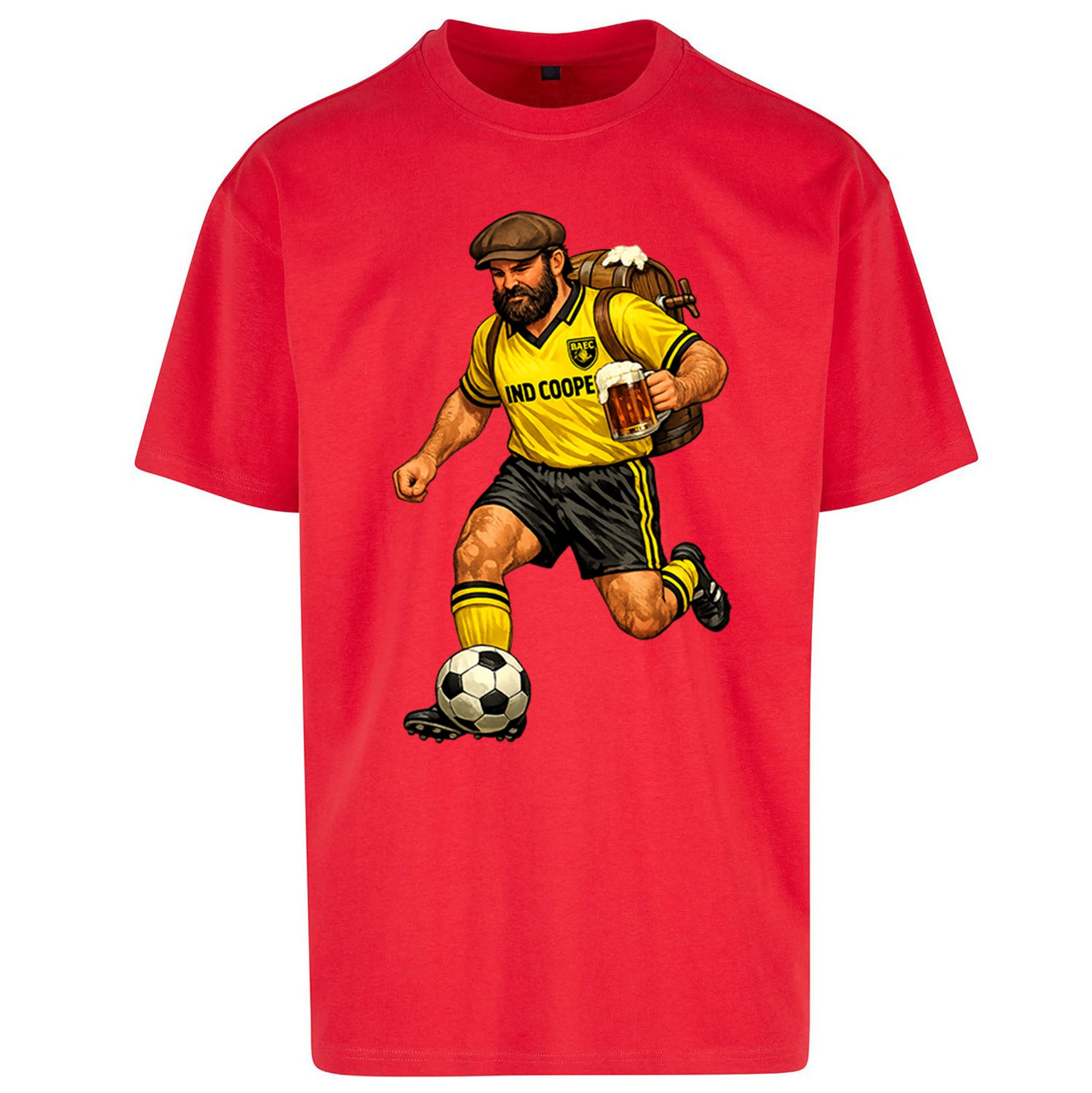 Burton Albion Football Oversized T Shirt 