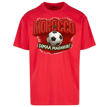 Morocco Retro World Cup Oversized T Shirt 
