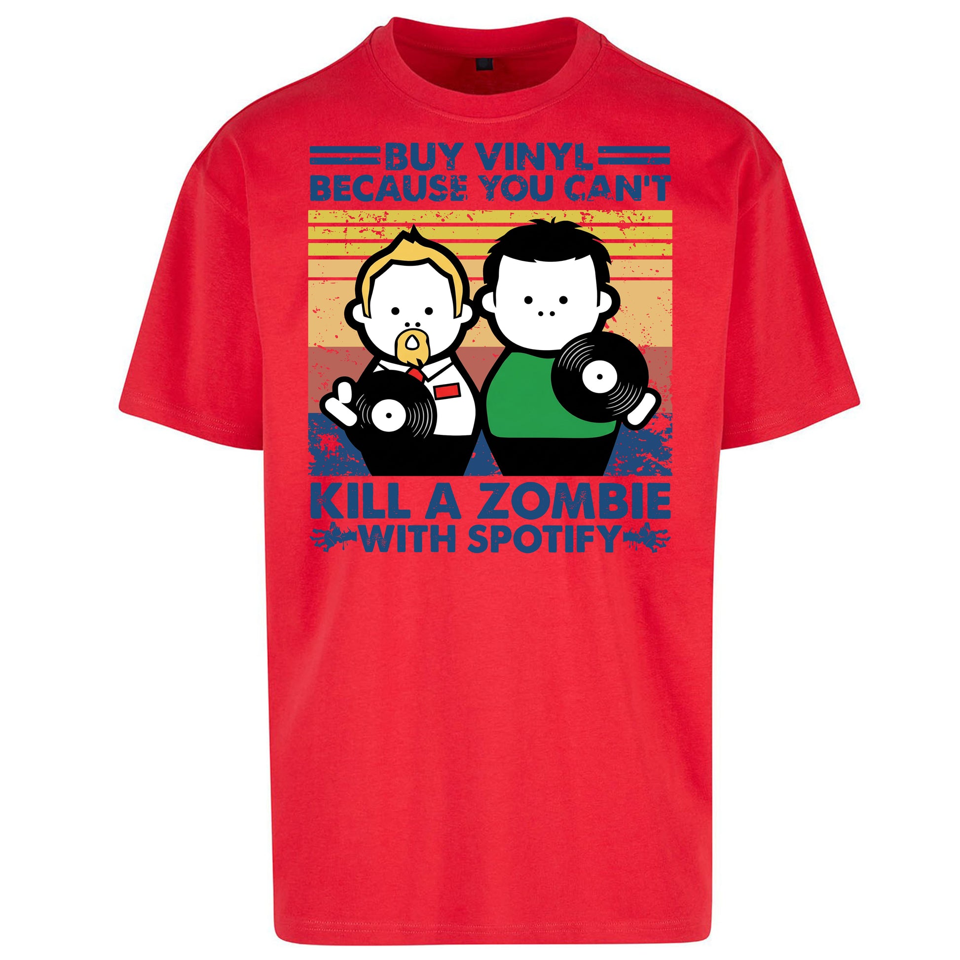 Buy Vinyl Recors Oversized T Shirt