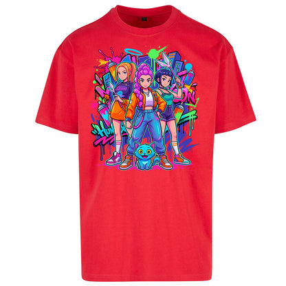 Demon Hunters Oversized T Shirt 