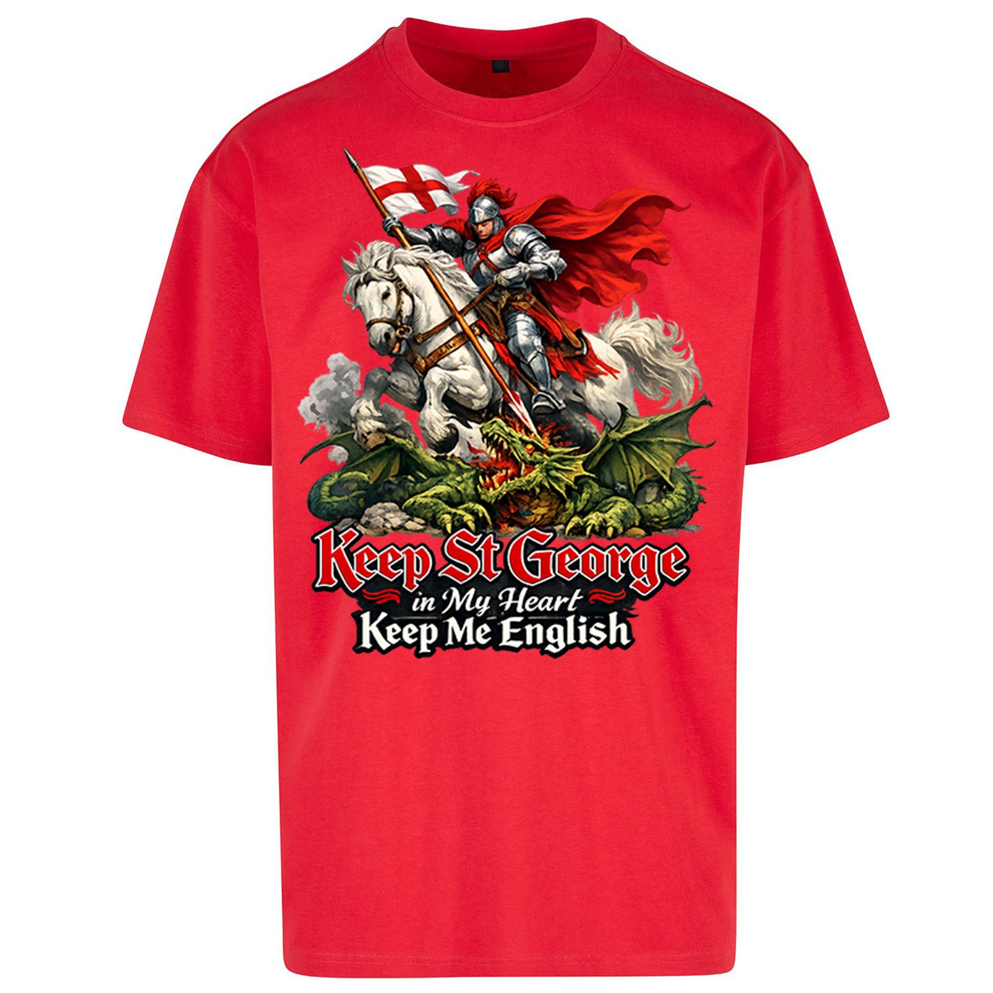 St Georges Day Oversized T Shirt
