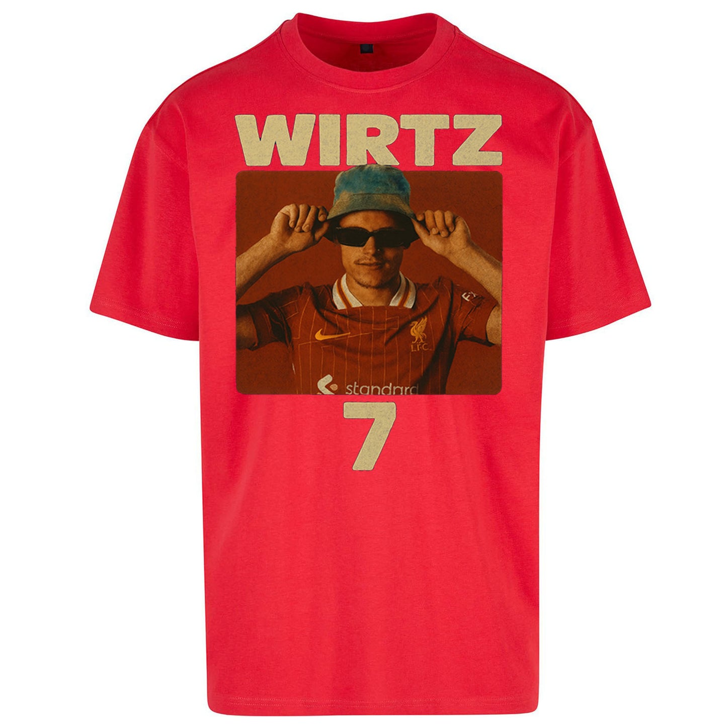 Florian Wirtz Liverpool Oversized T Shirt