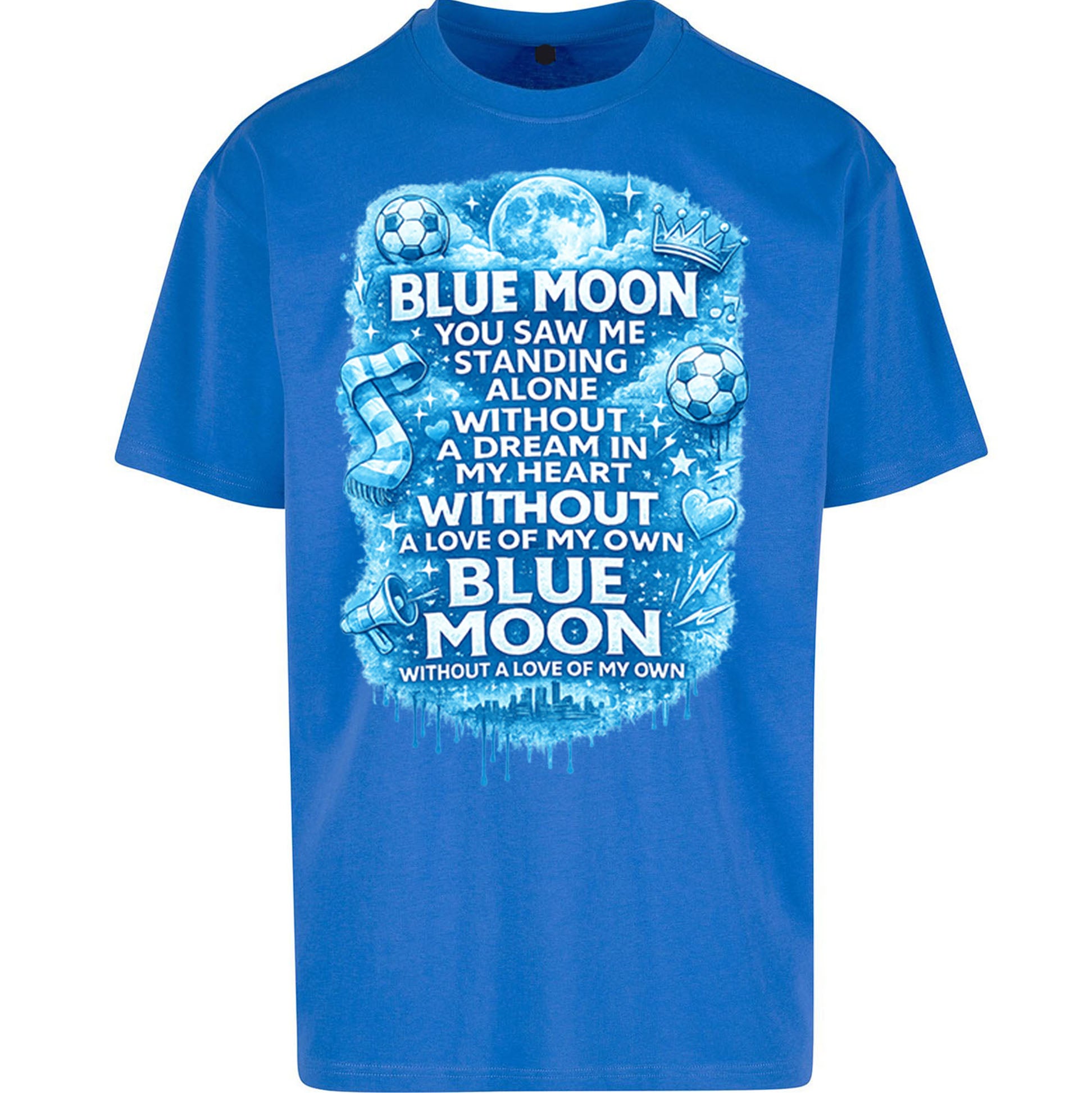 Manchester City Blue Moon Oversized T Shirt