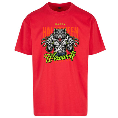 Halloween Werewolf Oversized T Shirt