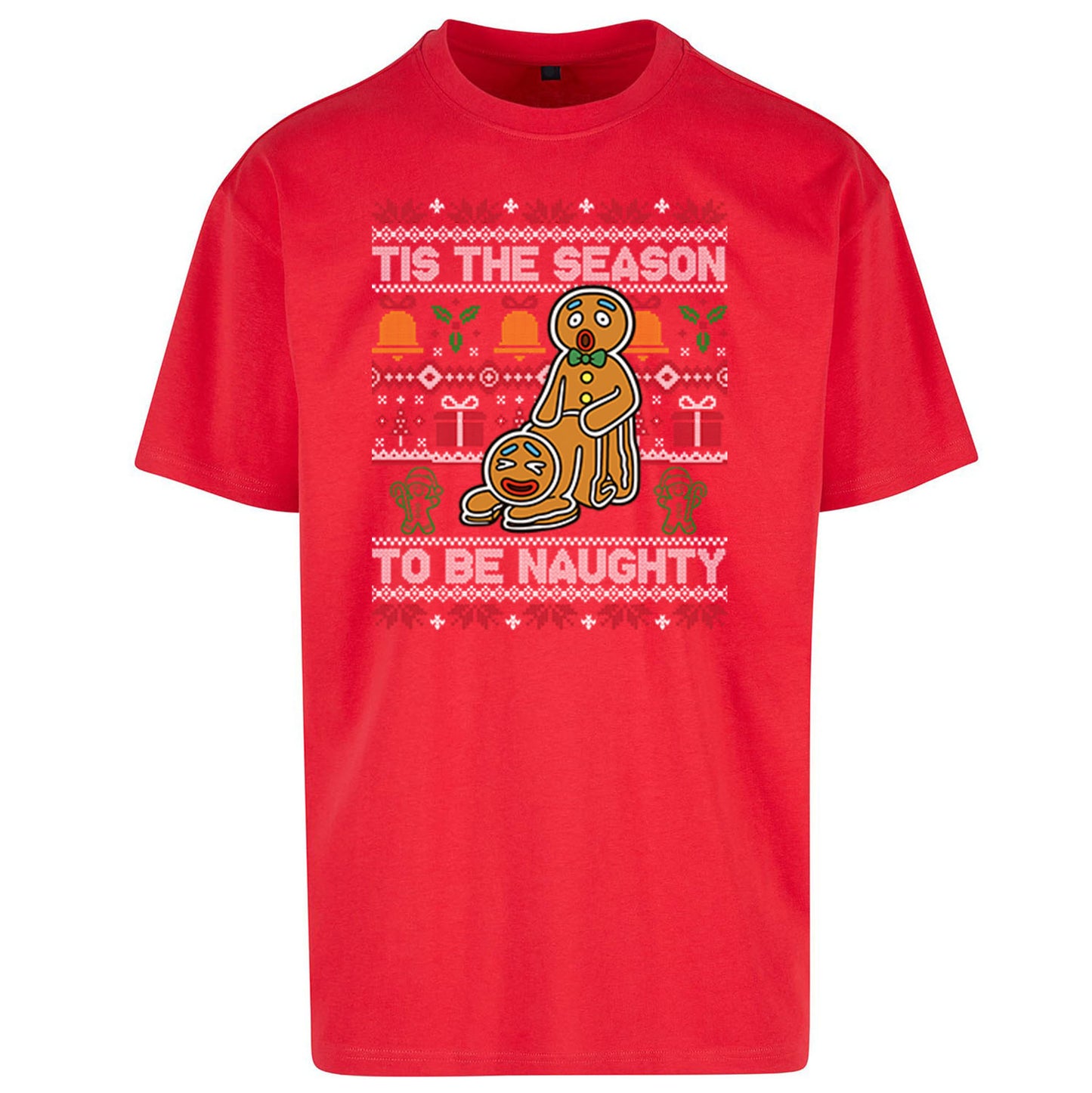 Ginger Bread Man Oversized T Shirt