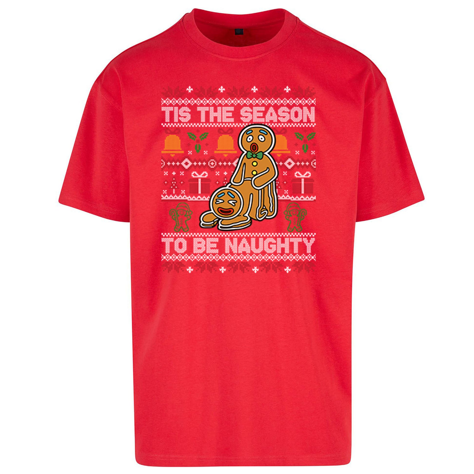 Ginger Bread Man Oversized T Shirt