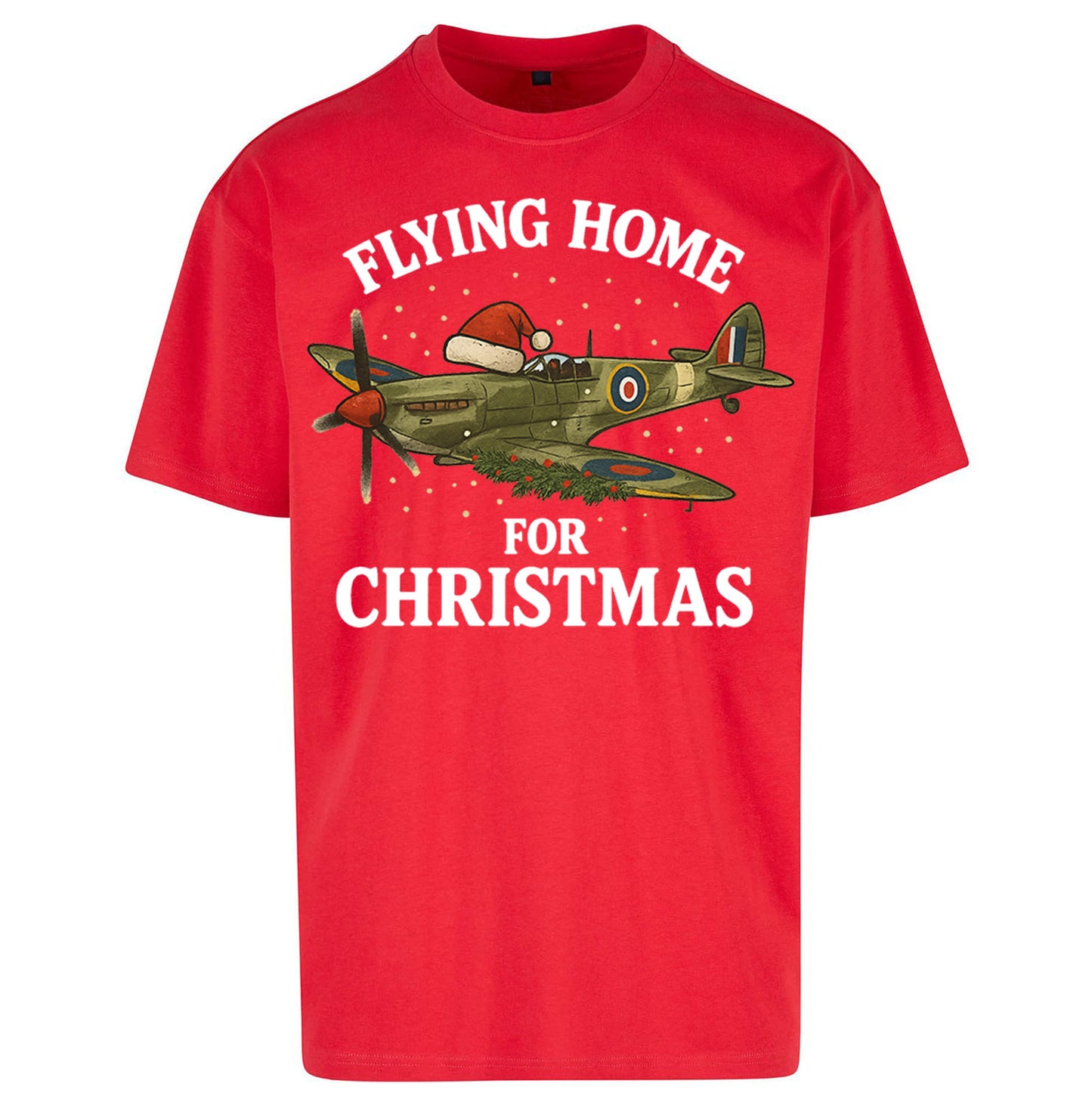 Spitfire Christmas Oversized T Shirt