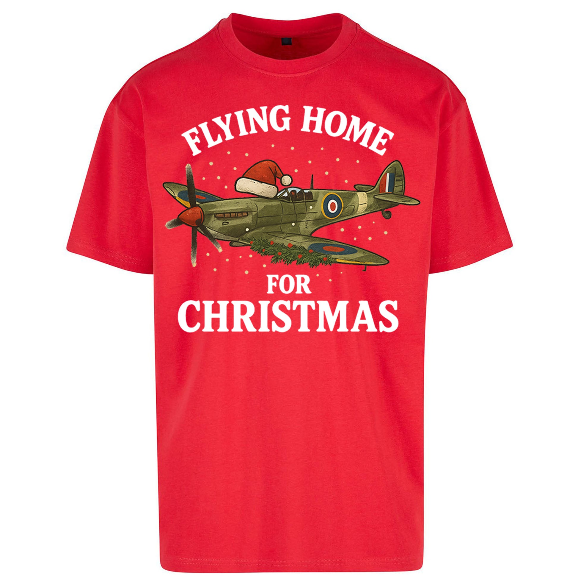 Spitfire Christmas Oversized T Shirt