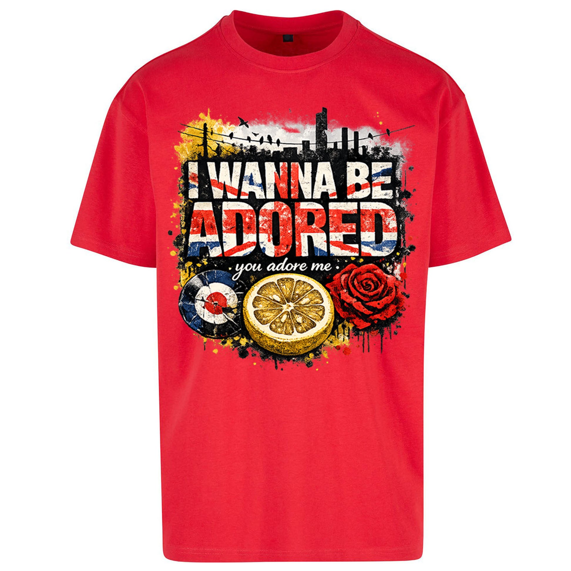 I Wanna Be Adored Oversized T Shirt